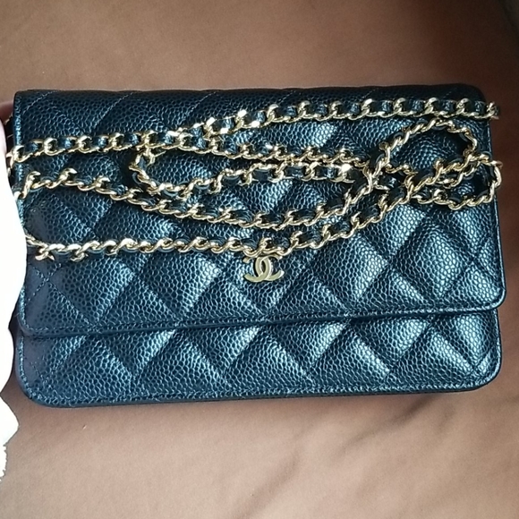 🛑SOLD🛑Chanel classic caviar wallet on chain woc - Picture 14 of 16